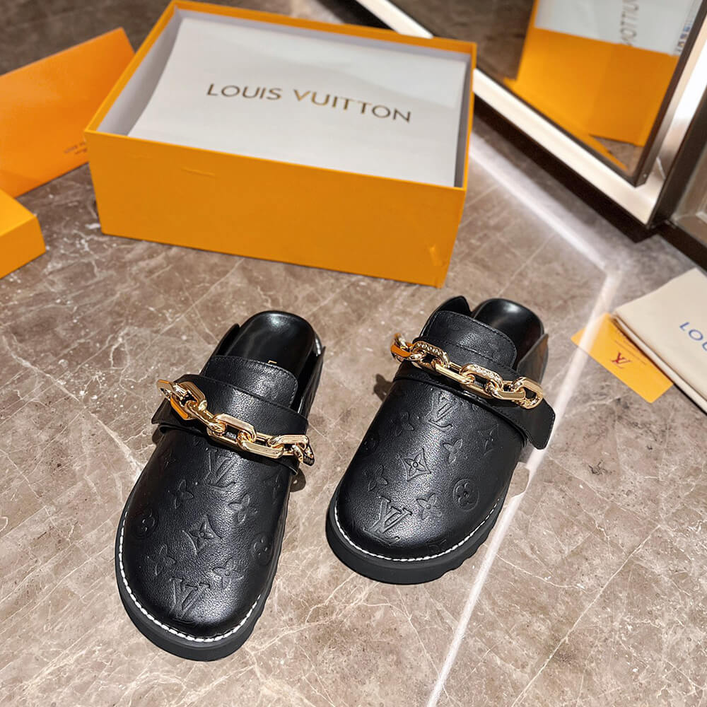 LV Cosy Flat Comfort Clog Shoes - Replica Luxury Bags™