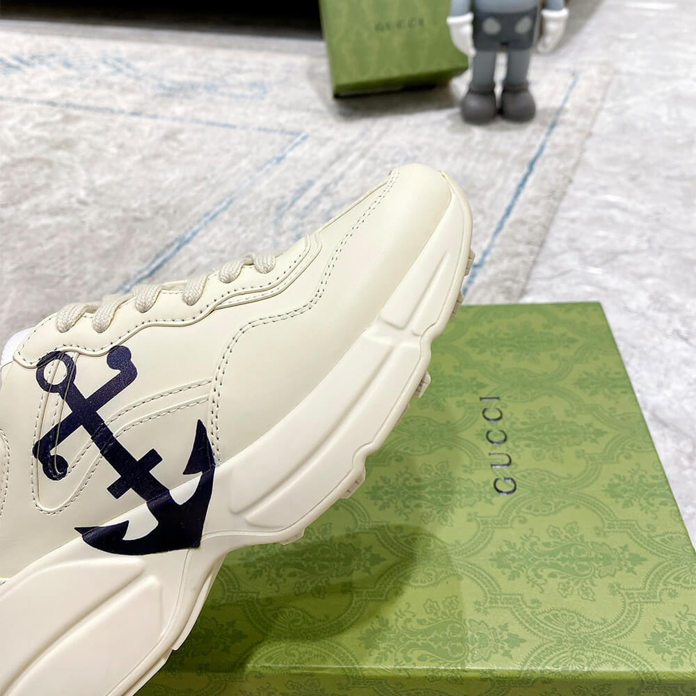 Gucci Rhyton Anchor Sneaker Shoes - Replica Luxury Bags™