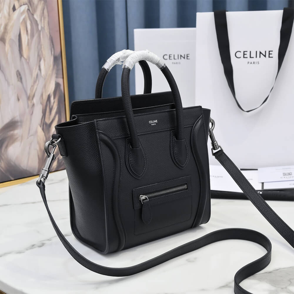 Celine Nano Luggage Bag In Calfskin - Replica Luxury Bags™