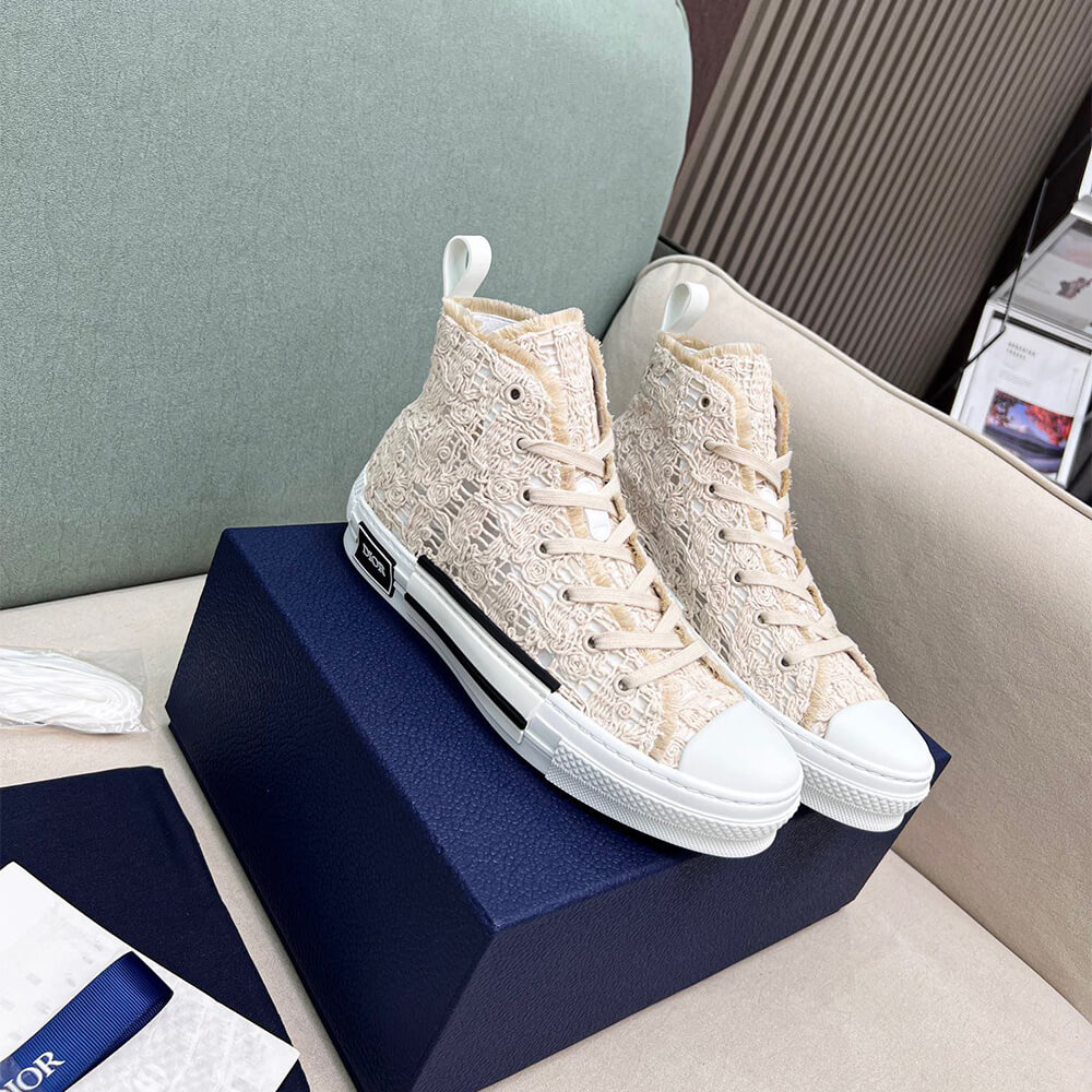 DIOR B23 High-Top Sneakers Dior Oblique Shoes - Replica Luxury Bags™