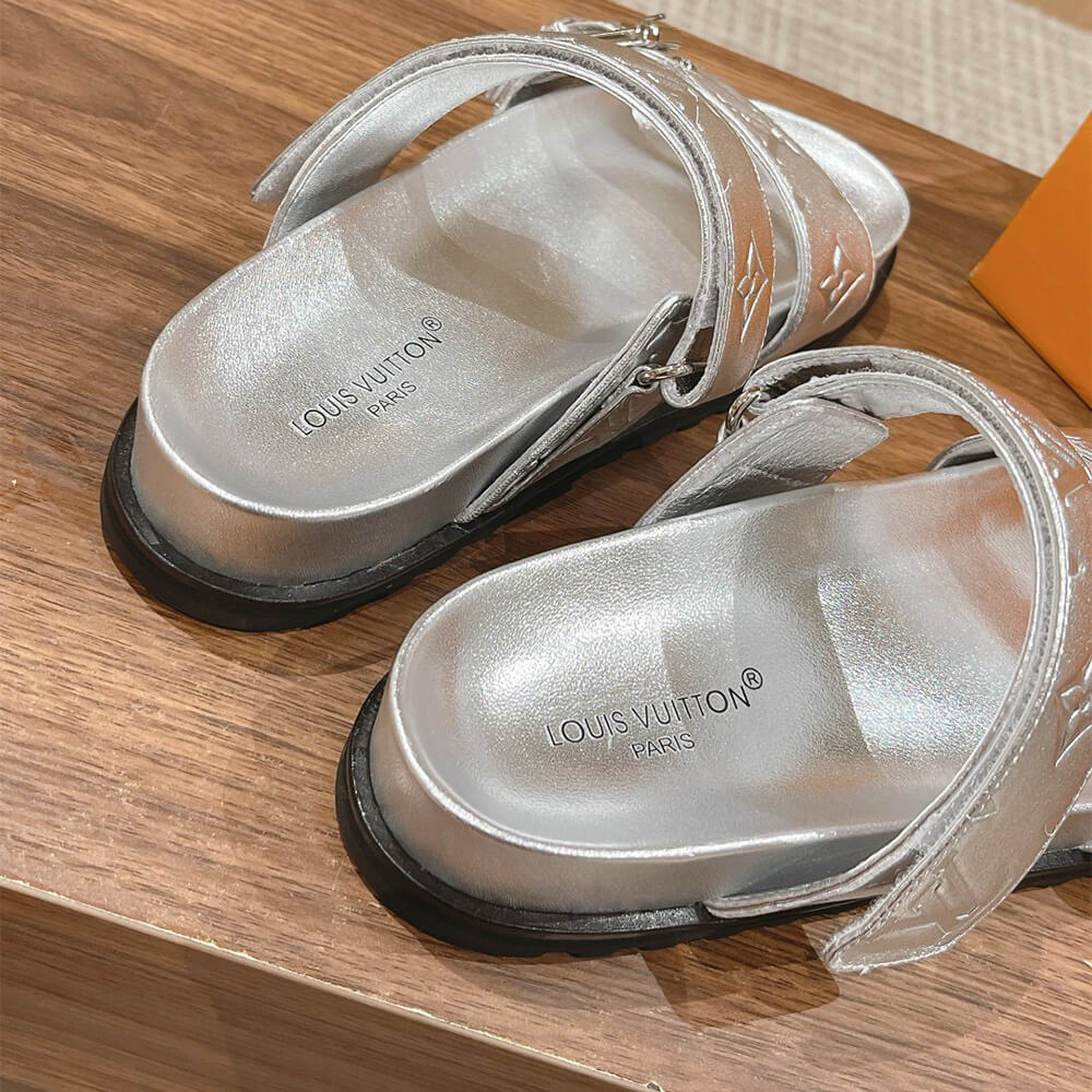 LV Bom Dia Flat Comfort Mule Shoes - Replica Luxury Bags™