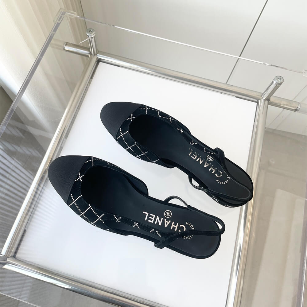 Chanel Slingbacks Shoes - Replica Luxury Bags™