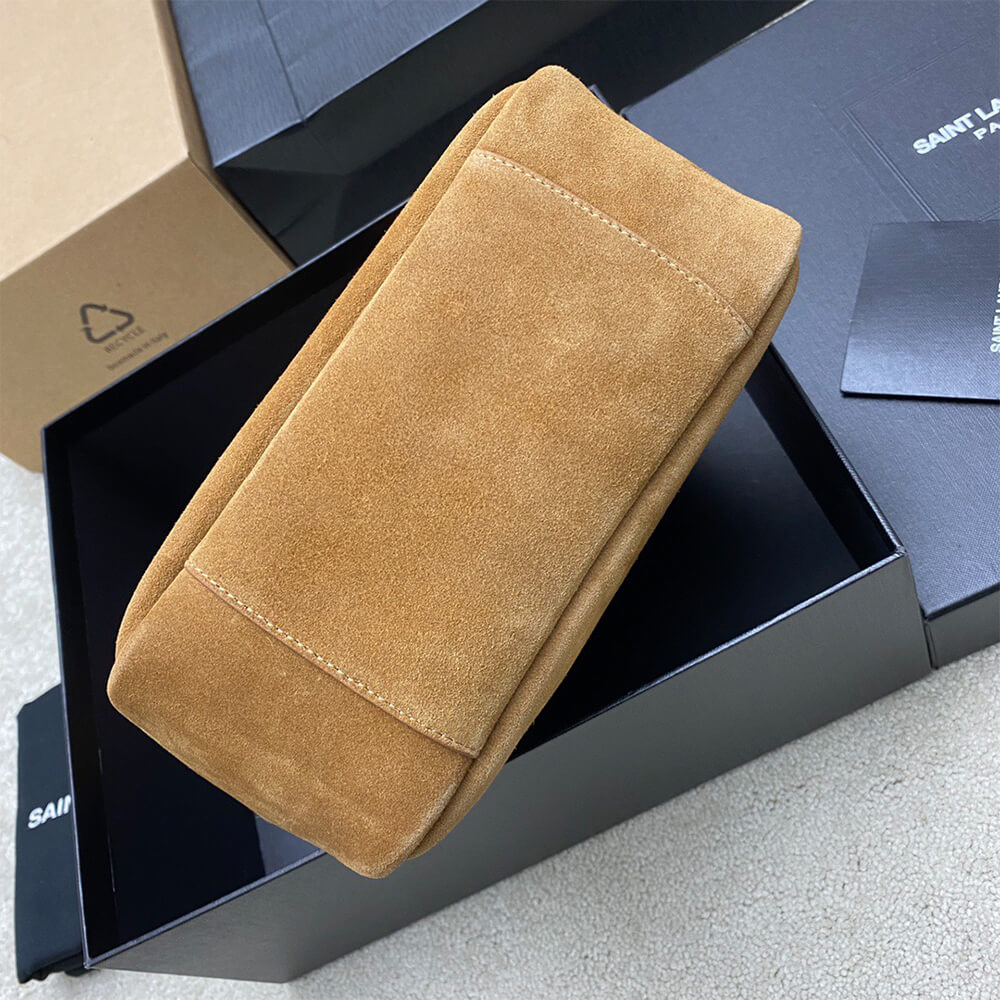 YSL le 5 a 7 Supple Small Suede Bag - Replica Luxury Bags™