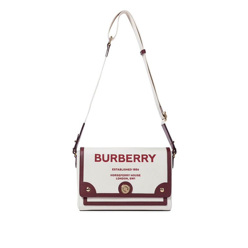 Burberry Horseferry Small Canvas Shoulder Bag - Replica Luxury Bags™