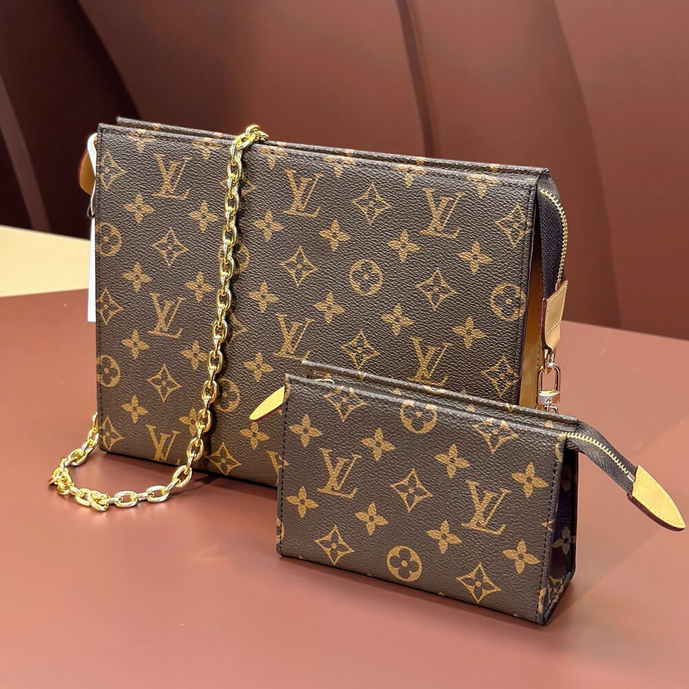 LV Toiletry Pouch On Chain Bag - Replica Luxury Bags™