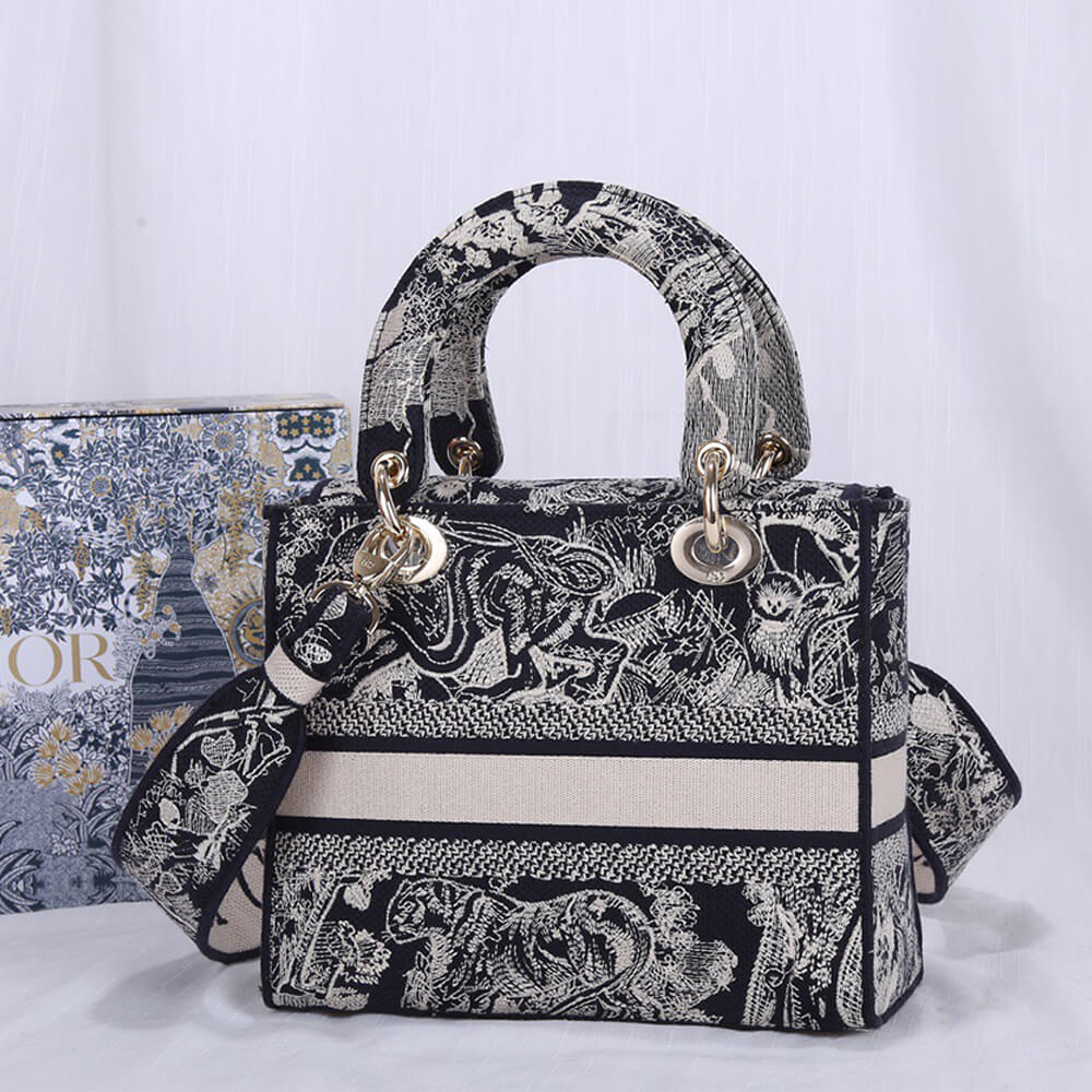 Dior Medium Lady D-Lite Bag - Replica Luxury Bags™