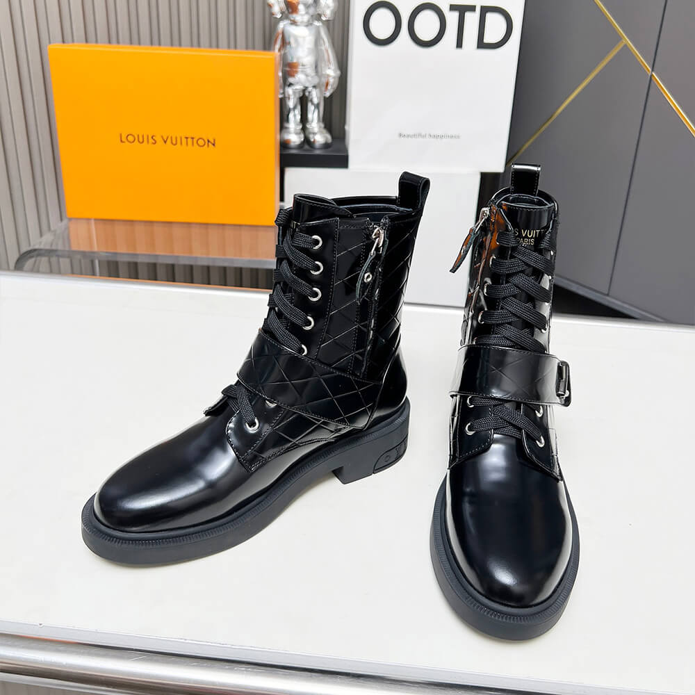 LV Citizen Flat Ranger Boot Shoes - Replica Luxury Bags™