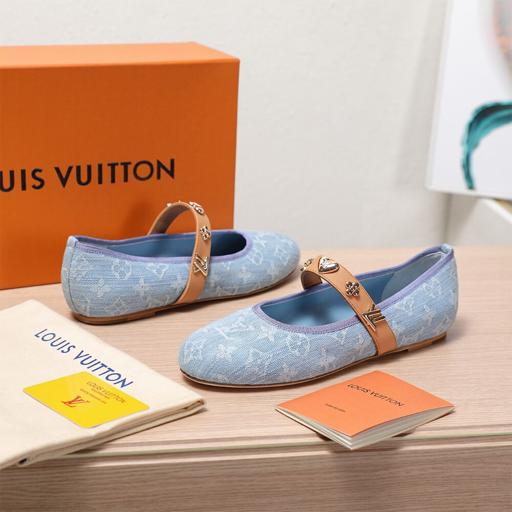 LV Romy Flat Ballerina Shoes - Replica Luxury Bags™