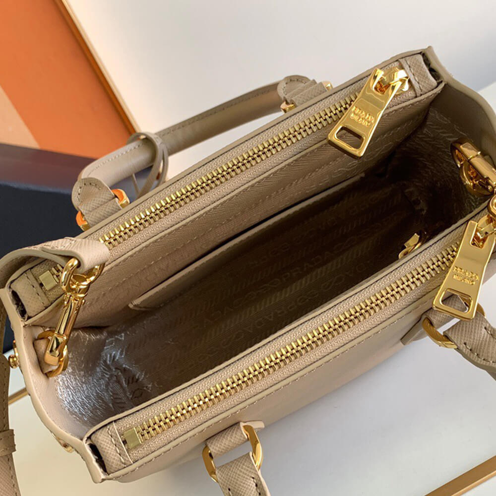 Prada Galleria Saffiano Leather Min Bag - Replica Luxury Bags™