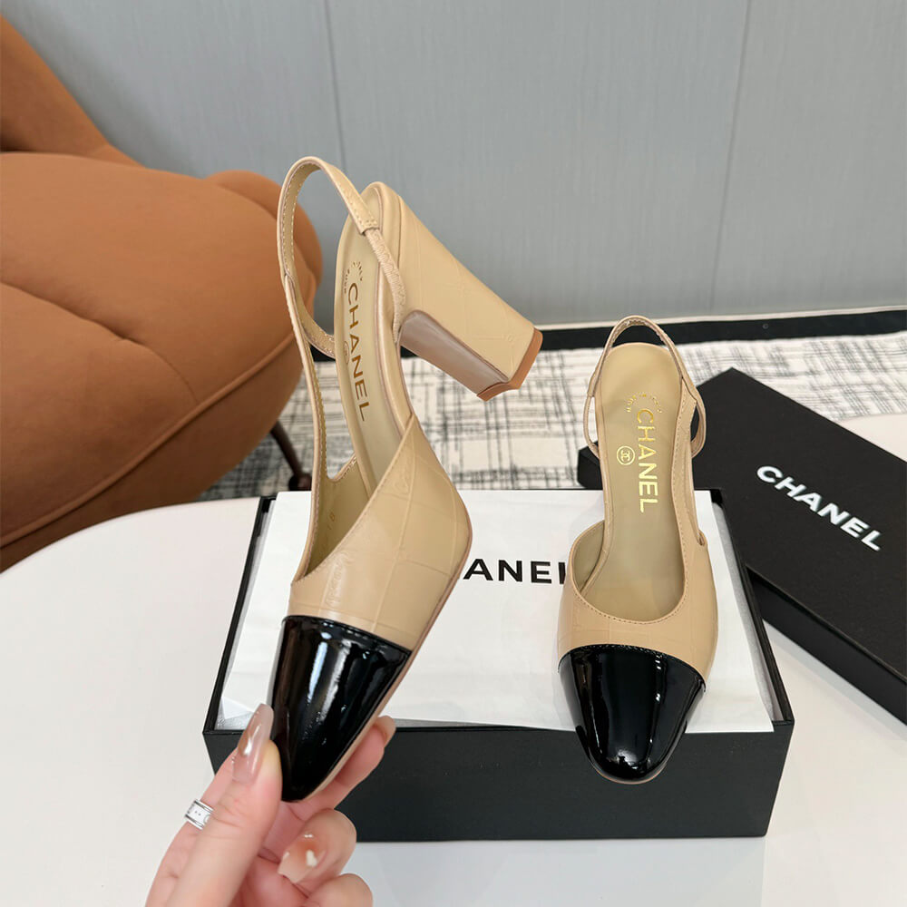 Chanel Slingbacks Shoes - Replica Luxury Bags™
