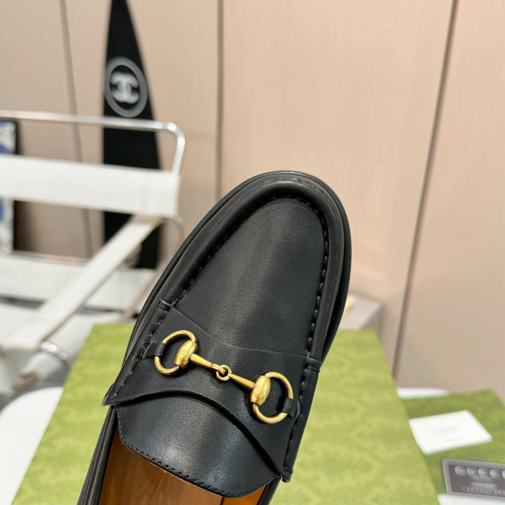 Gucci Women s Horsebit wedge loafer Shoes - Replica Luxury Bags™