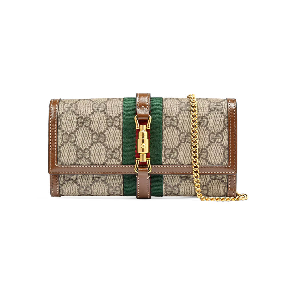 Gucci GG Jackie 1961 Chain Wallet Bag - Replica Luxury Bags™