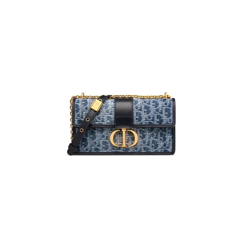 Dior 30 Montaigne East-West Bag with Chain - Replica Luxury Bags™