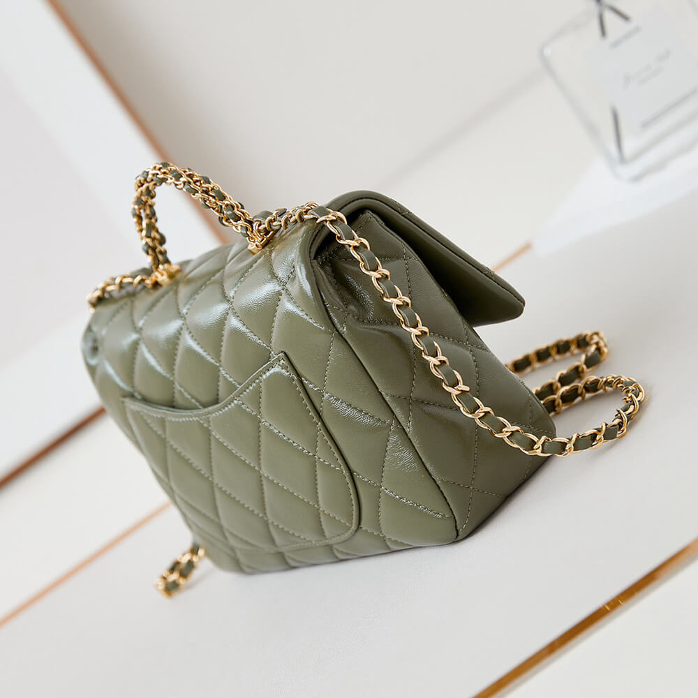 Chanel Flap Bag with Top Handle - Replica Luxury Bags™