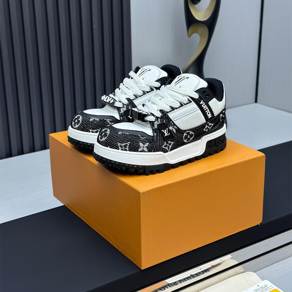 LV Trainer Maxi Sneaker Shoes - Replica Luxury Bags™