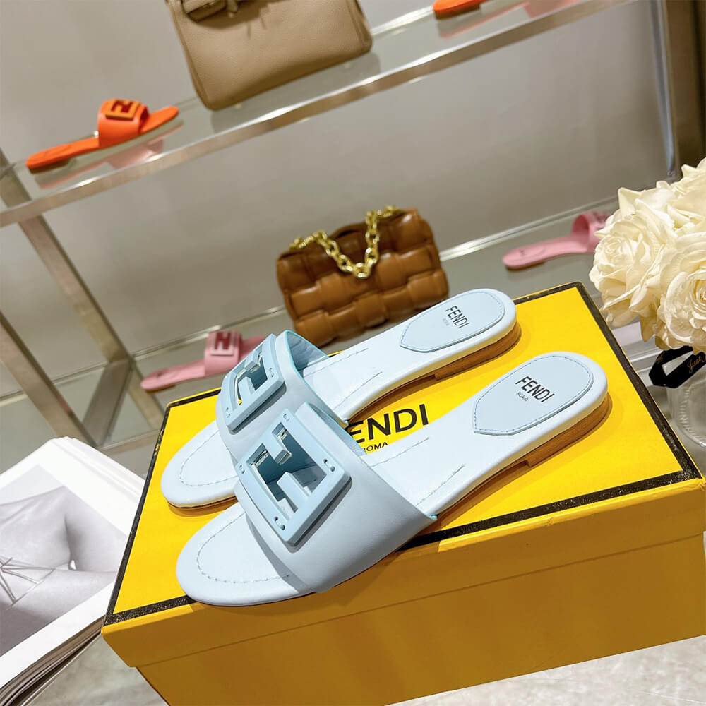 Fendi Baguette Slides Shoes - Replica Luxury Bags™