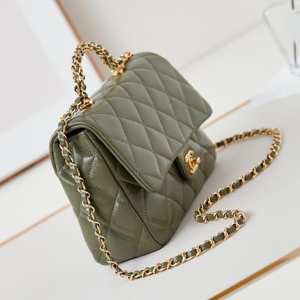 Chanel Flap Bag with Top Handle - Replica Luxury Bags™