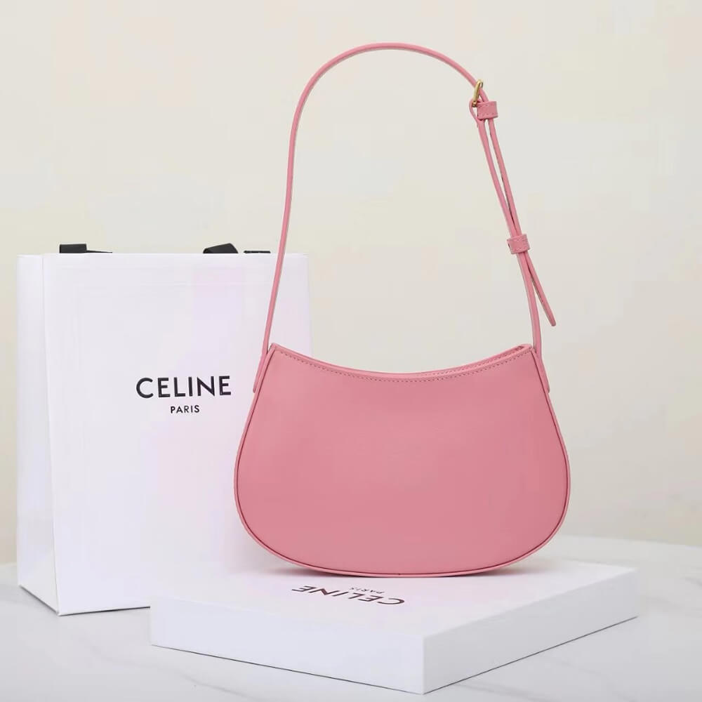 CELINE MEDIUM TILLY BAG in shiny calfskin - Replica Luxury Bags™