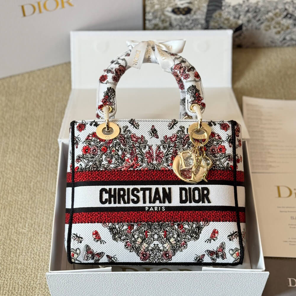 Dior Medium Lady D-Lite Bag - Replica Luxury Bags™