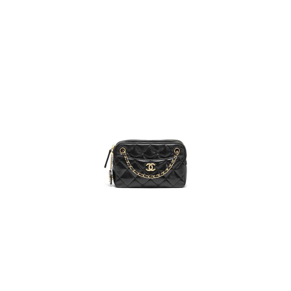 Chanel Mini Camera Case Bag in Black - Replica Luxury Bags™