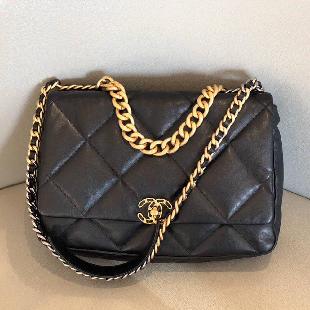 Chanel 19 Maxi Handbag - Replica Luxury Bags™