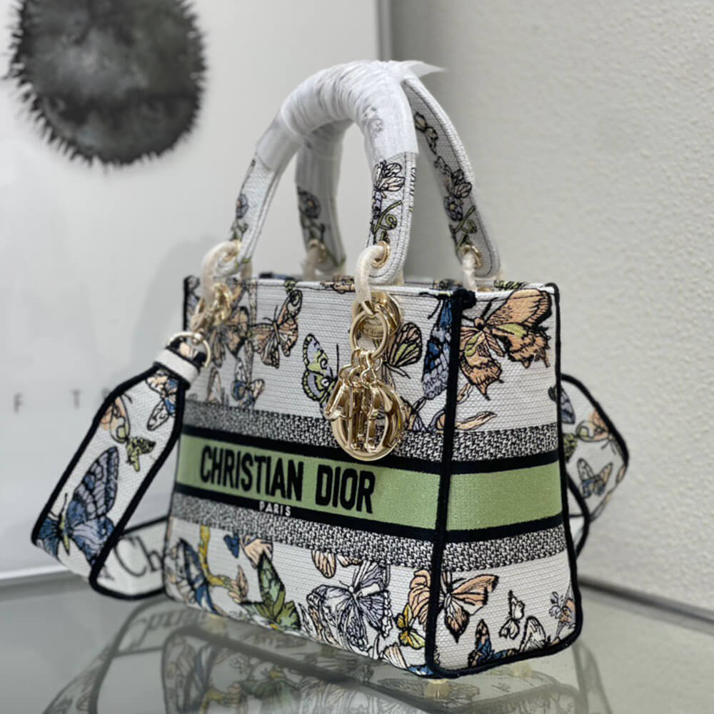 Dior Medium Lady D-Lite Bag - Replica Luxury Bags™