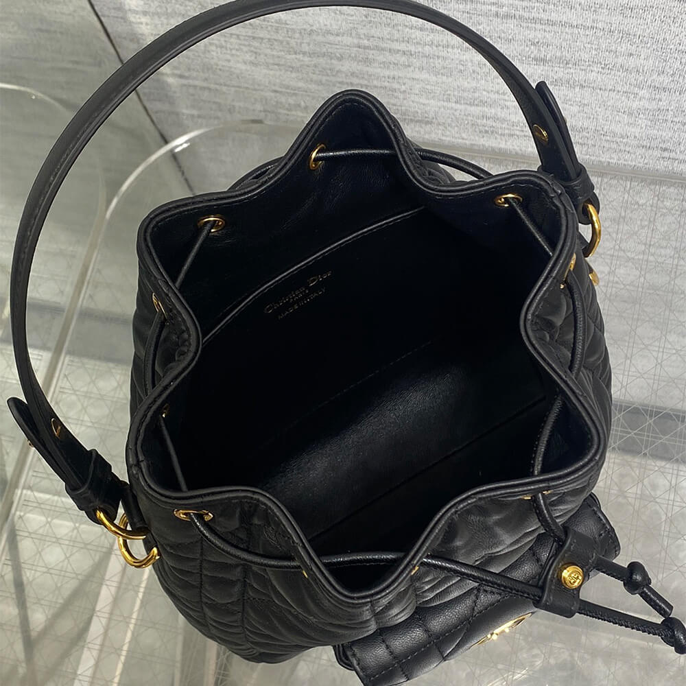 Small Dior Caro Bucket Bag - Replica Luxury Bags™