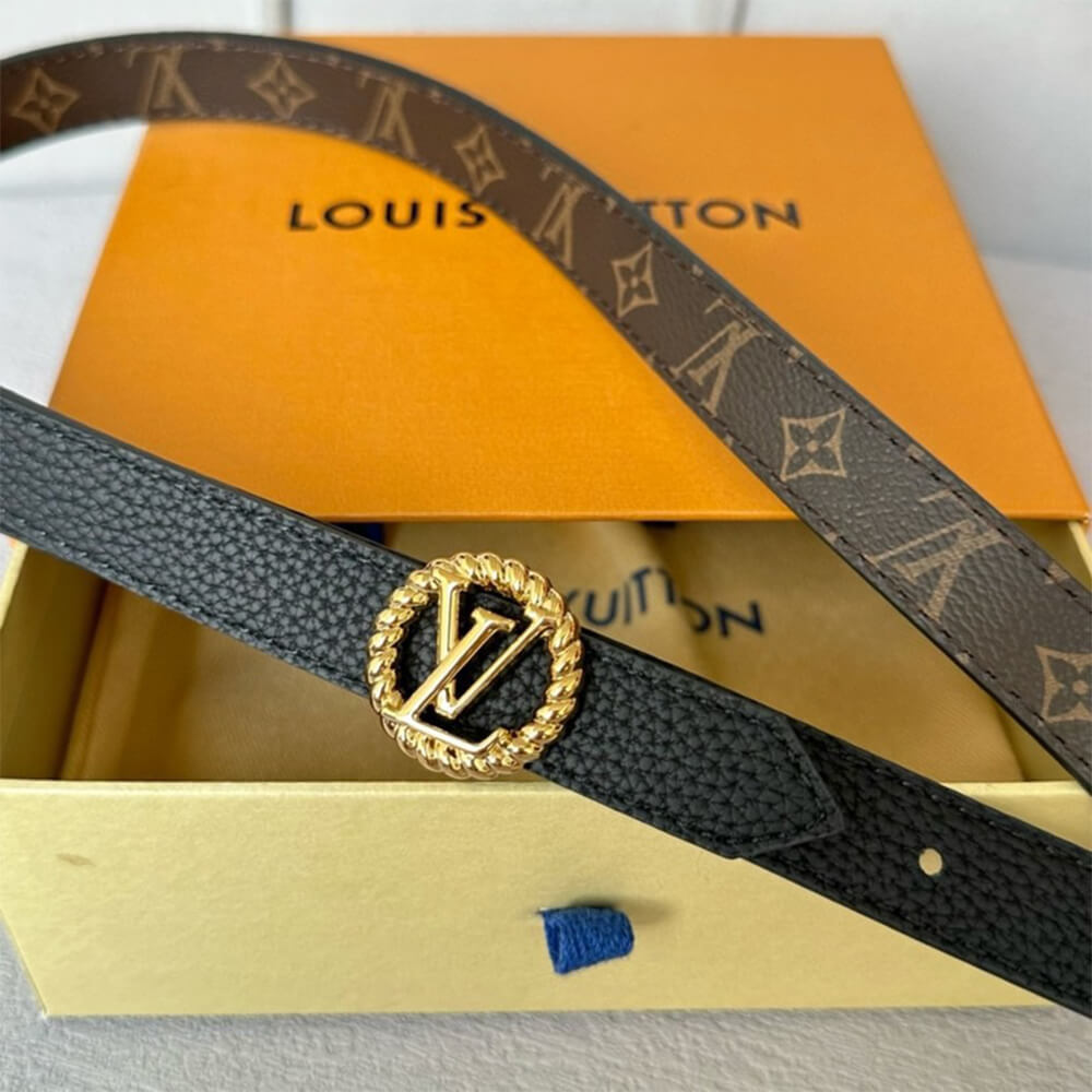 LV Circle Nautical 20mm Reversible Belt - Replica Luxury Bags™