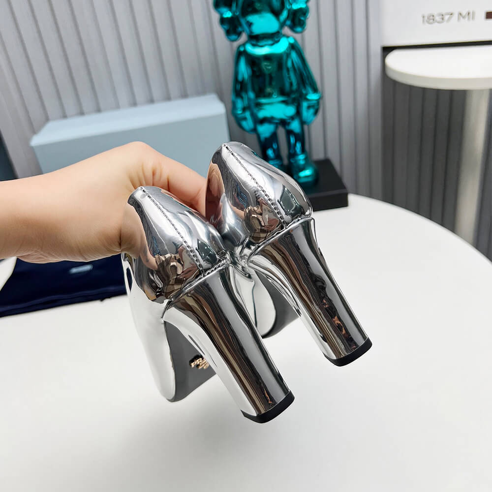 Prada Patent Leather Pumps 85mm Shoes - Replica Luxury Bags™