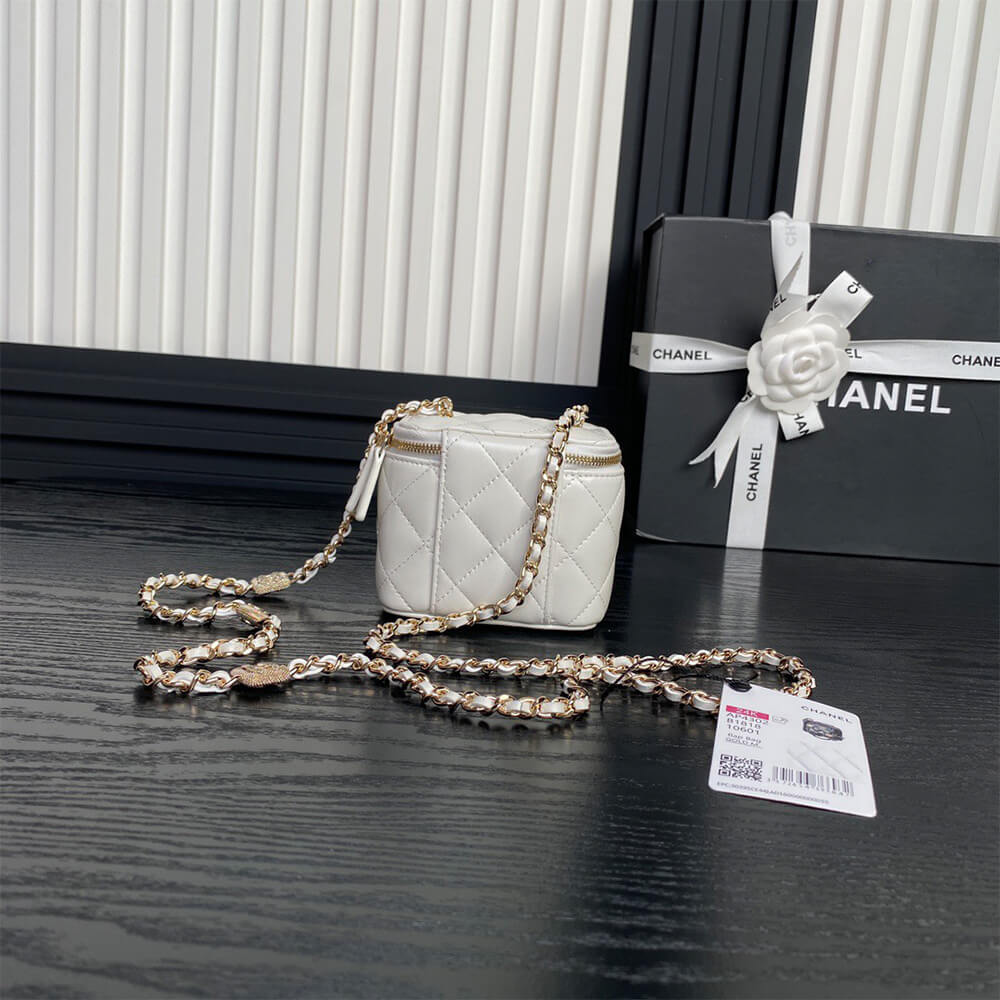 Chanel Small Vanity Bag with Chain - Replica Luxury Bags™