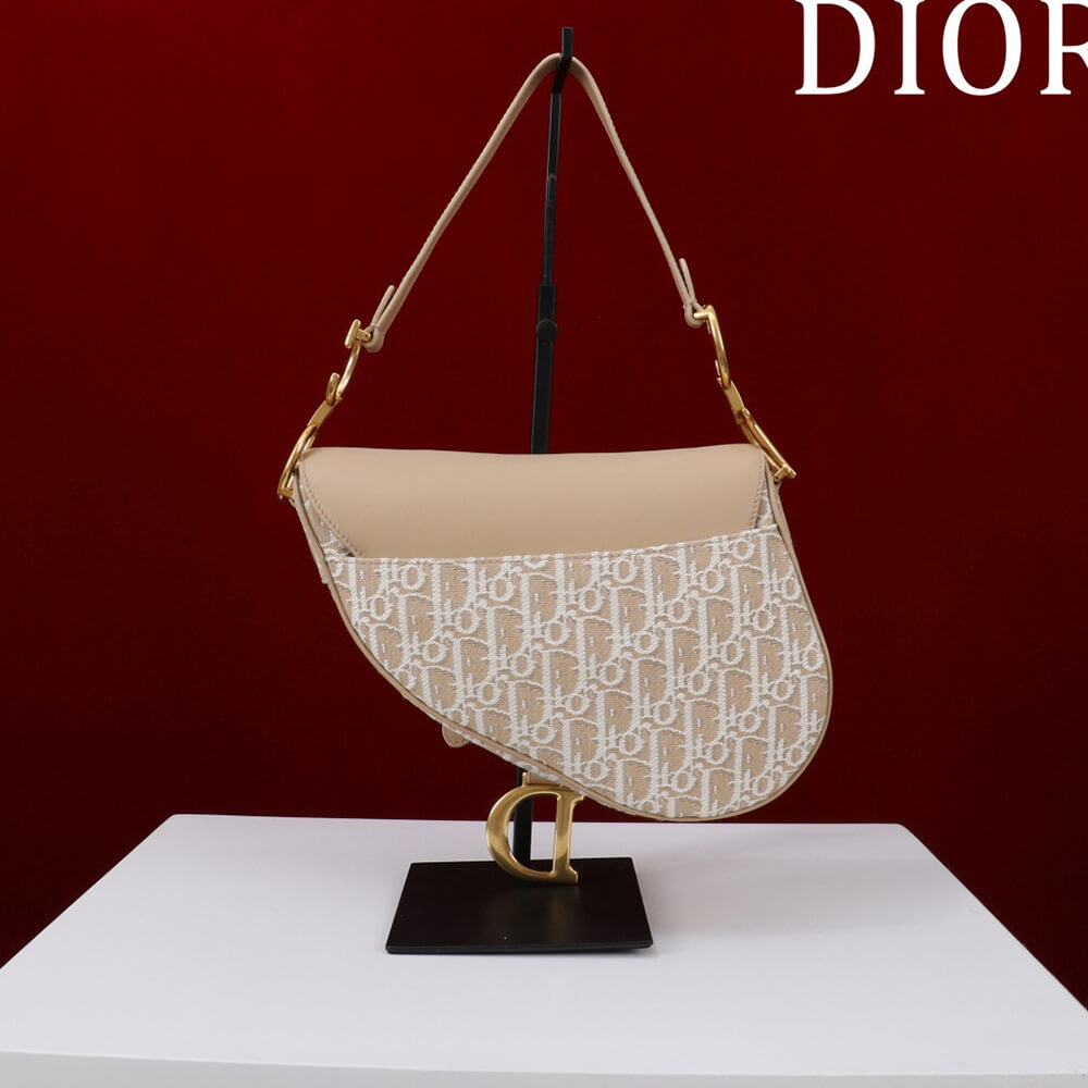 Dior Saddle Bag with Strap - Replica Luxury Bags™