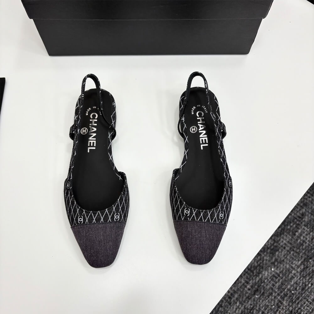 Chanel Slingbacks Shoes - Replica Luxury Bags™