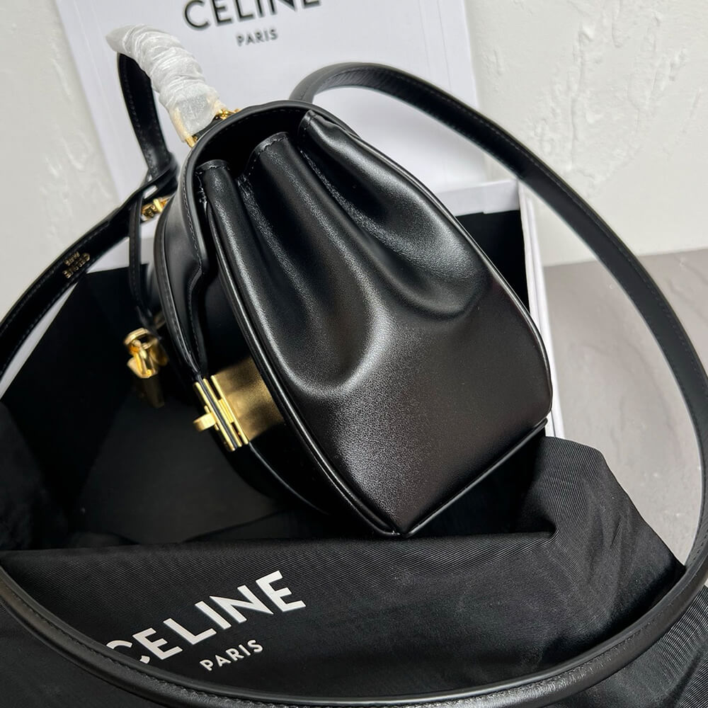 Celine Mini 16 Bag in Satinated Calfskin - Replica Luxury Bags™