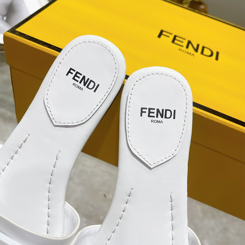 Fendi Baguette Slides Shoes - Replica Luxury Bags™