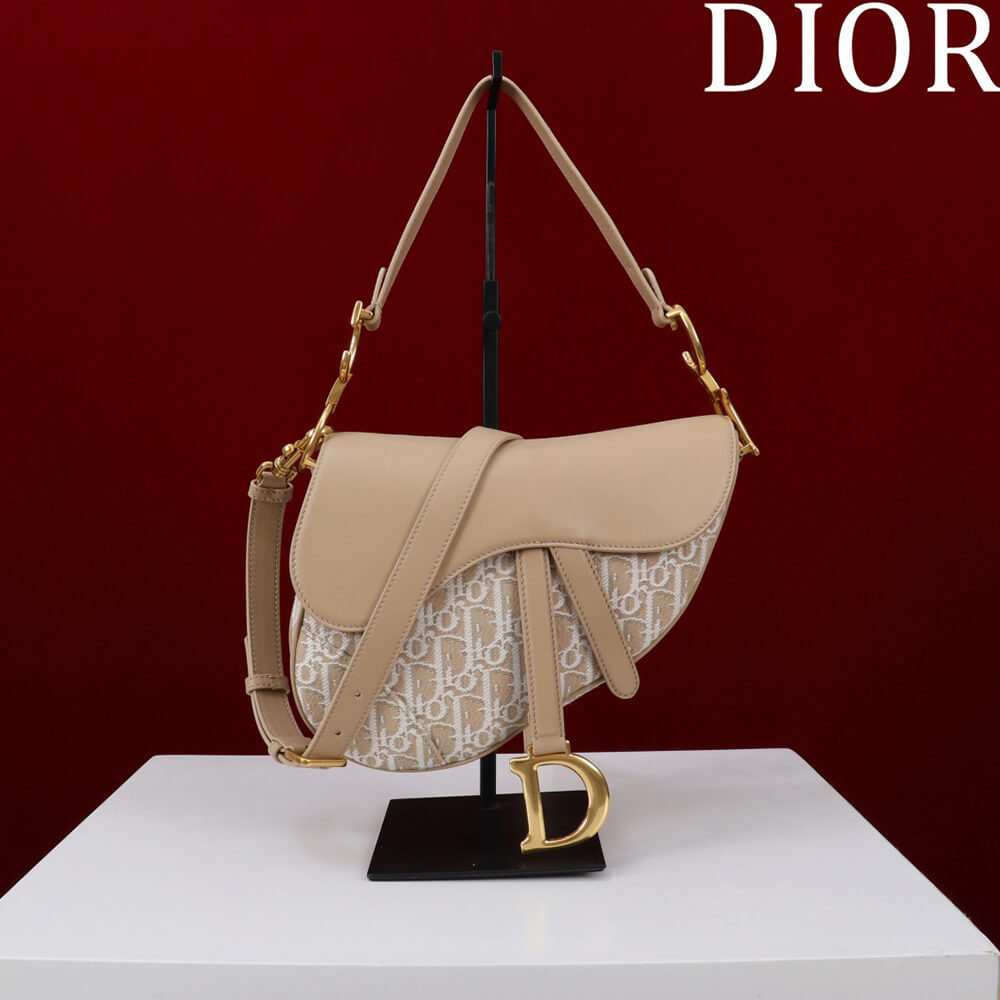 Dior Saddle Bag with Strap - Replica Luxury Bags™