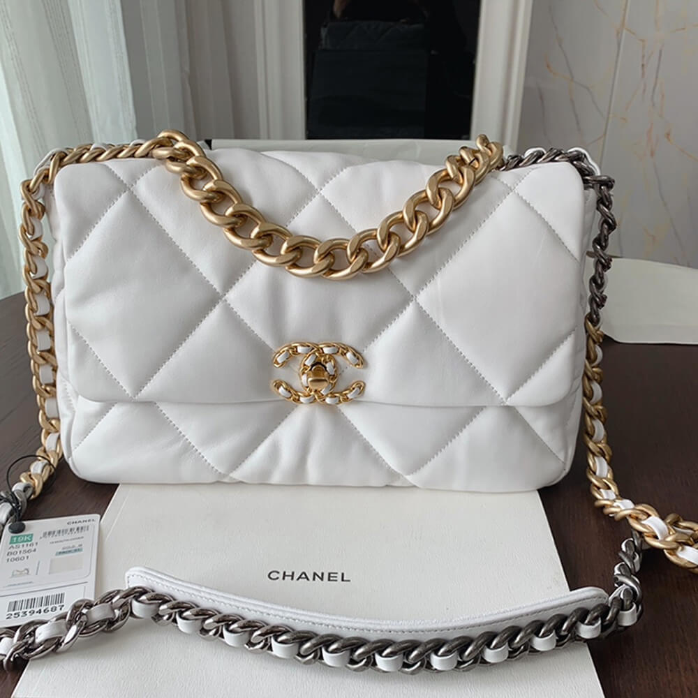 Chanel 19 Large Handbag - Replica Luxury Bags™