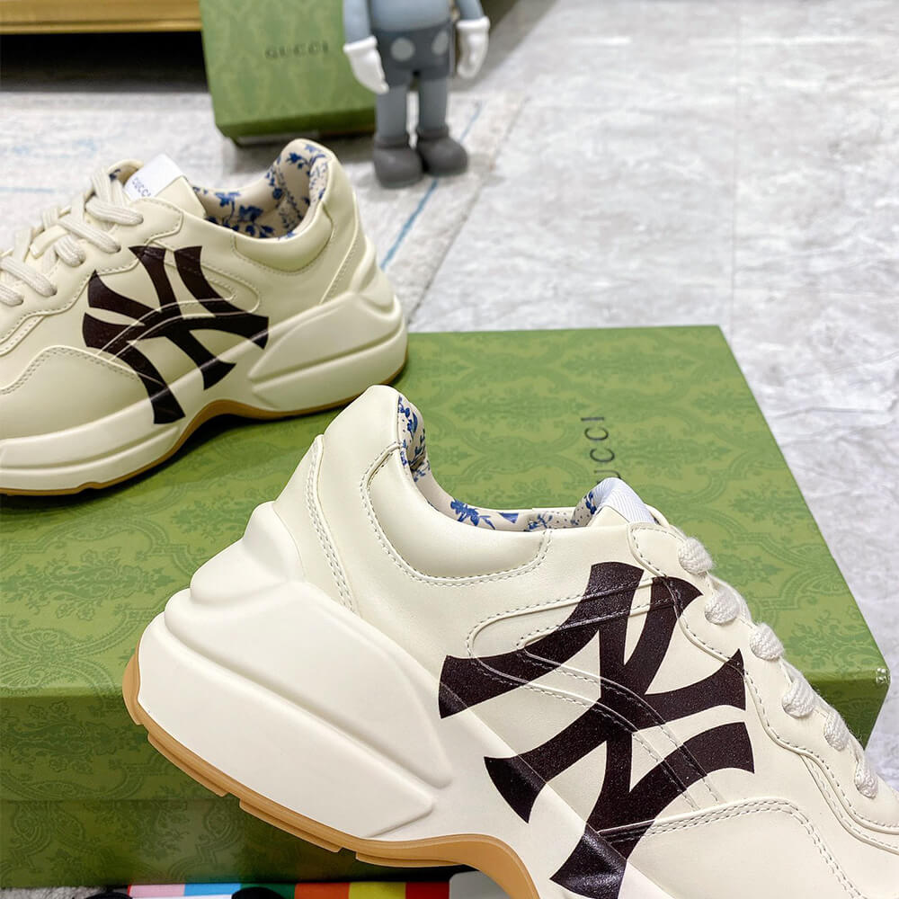 Gucci X MLB Rhyton Sneaker Shoes - Replica Luxury Bags™