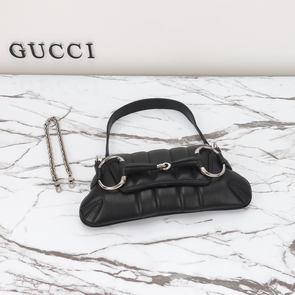 Gucci Horsebit Chain Small Shoulder Bag - Replica Luxury Bags™