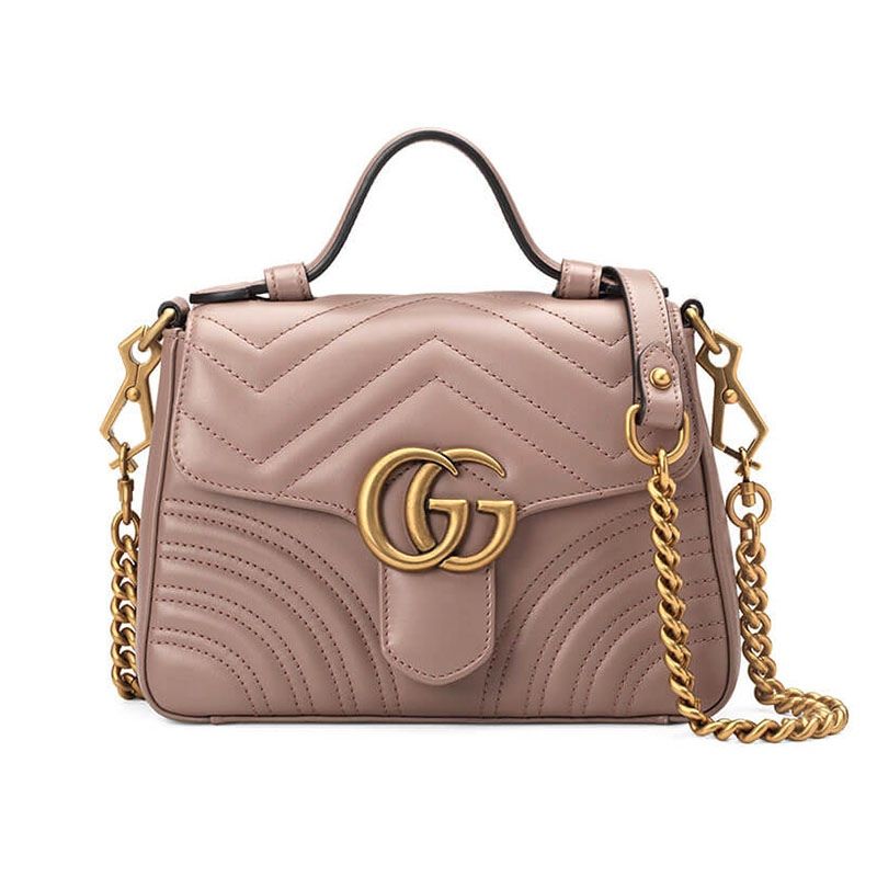 Gucci GG Marmont Mini Top Handle Bag - Replica Luxury Bags™