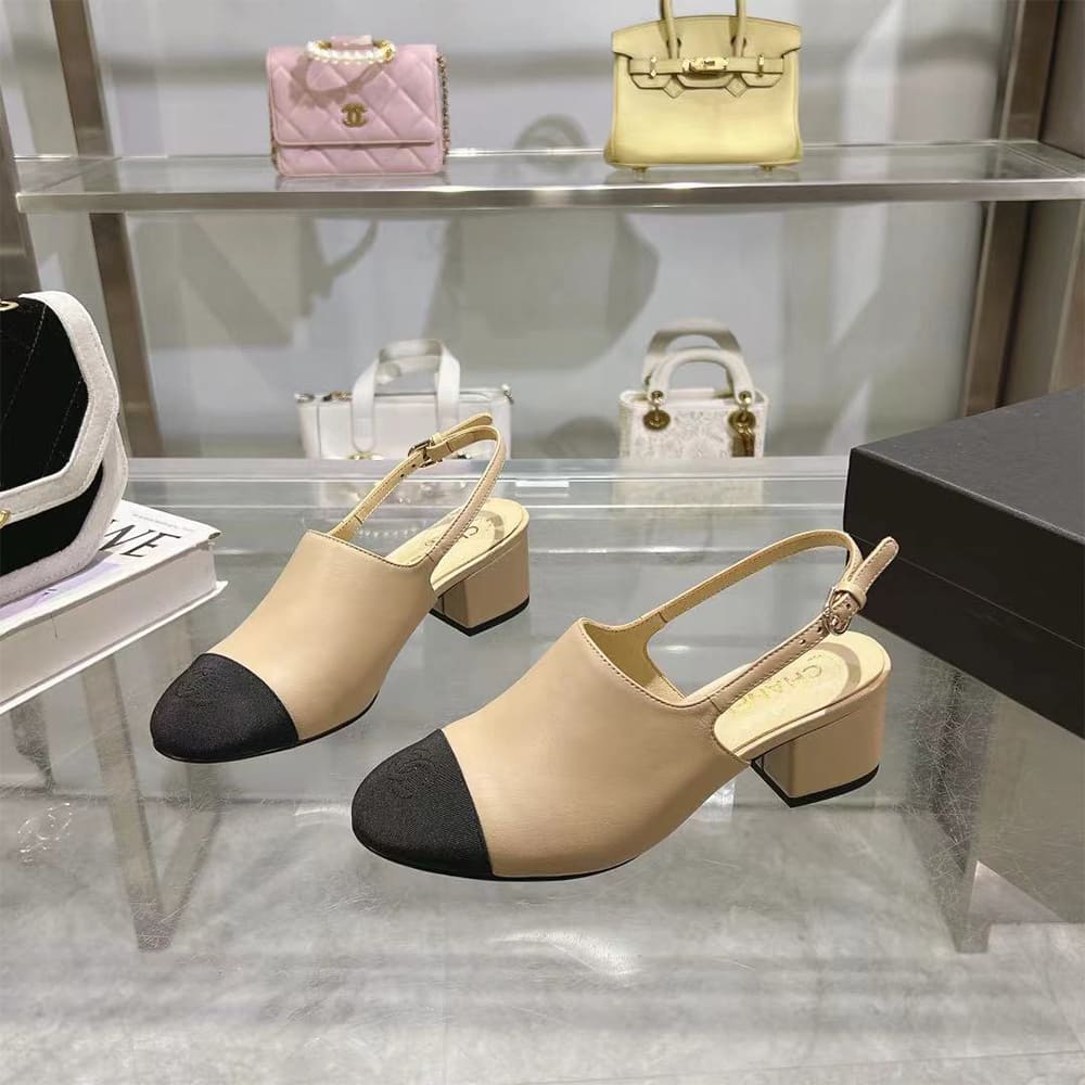 Chanel Slingbacks Shoes - Replica Luxury Bags™