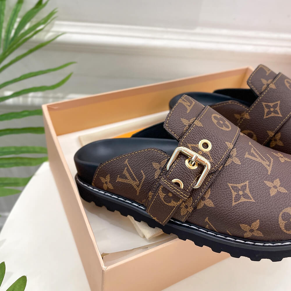 LV Cosy Flat Comfort Clog Shoes - Replica Luxury Bags™