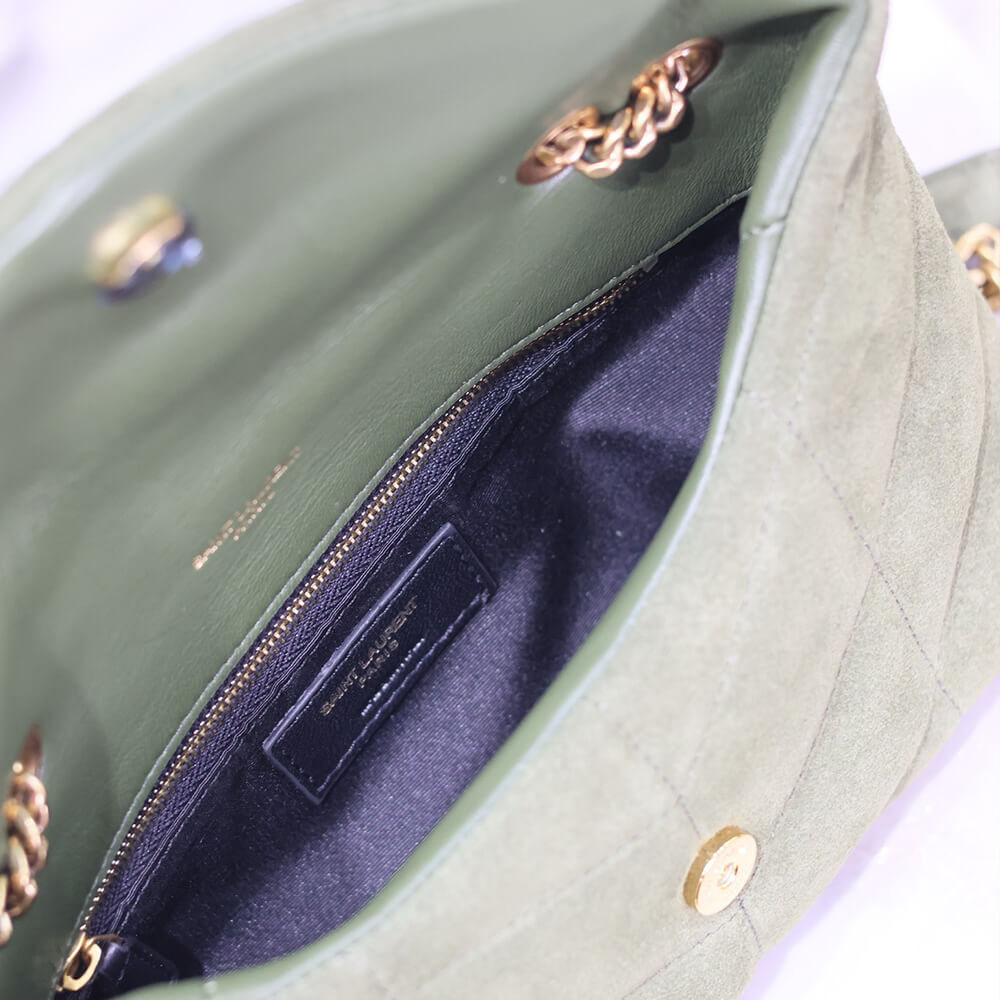 YSL Toy Puffer Bag in Suede - Replica Luxury Bags™