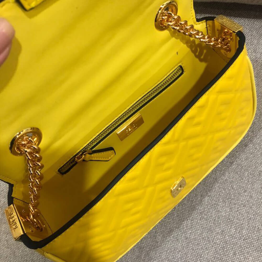 Fendi Baguette Chain Midi Bag - Replica Luxury Bags™