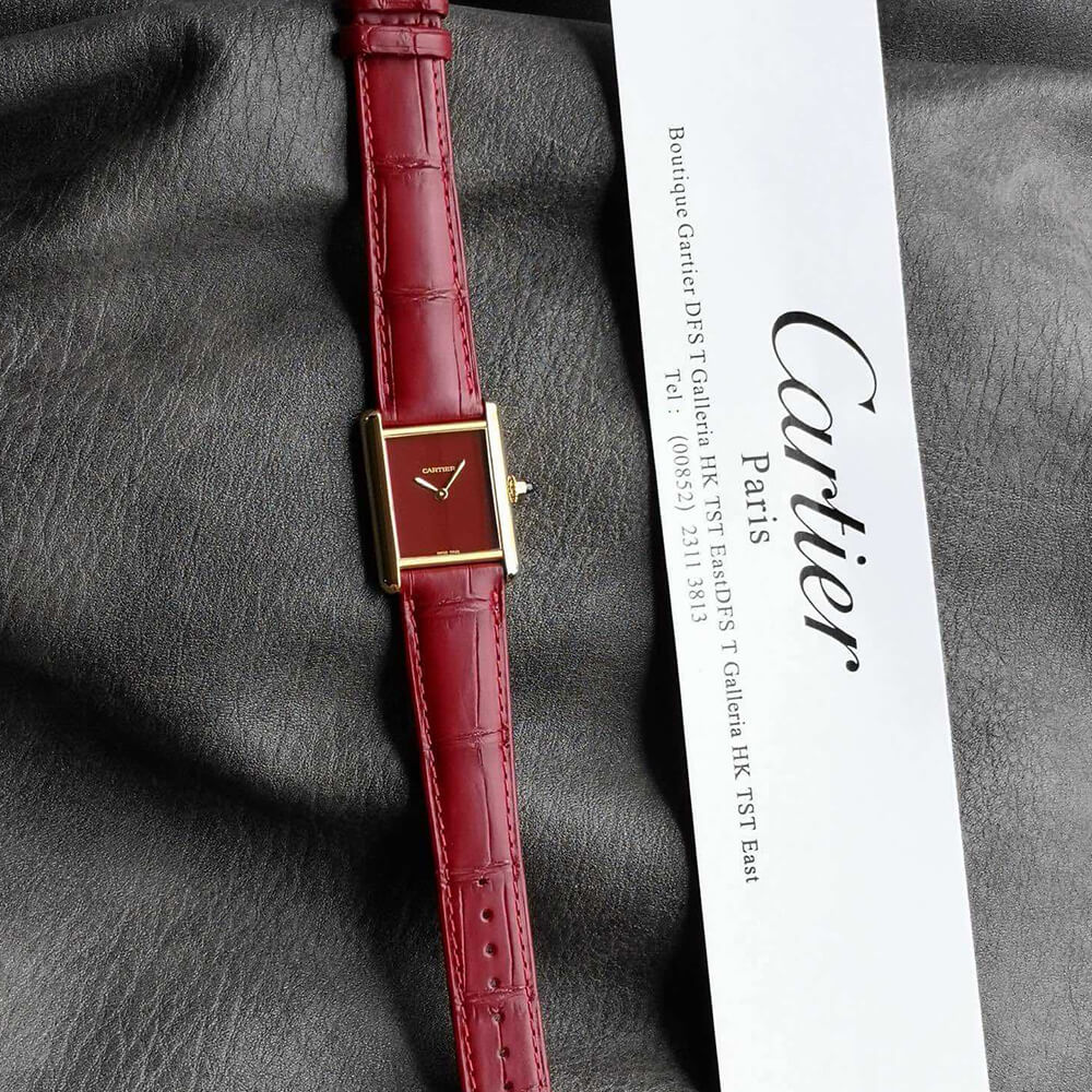 Tank Louis Cartier watch - Replica Luxury Bags™