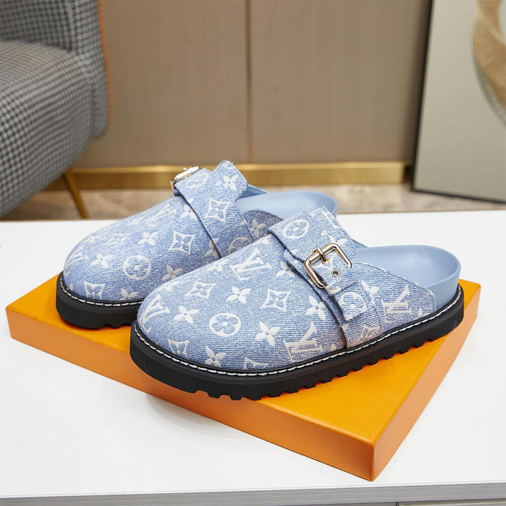 LV Cosy Flat Comfort Clog Shoes - Replica Luxury Bags™
