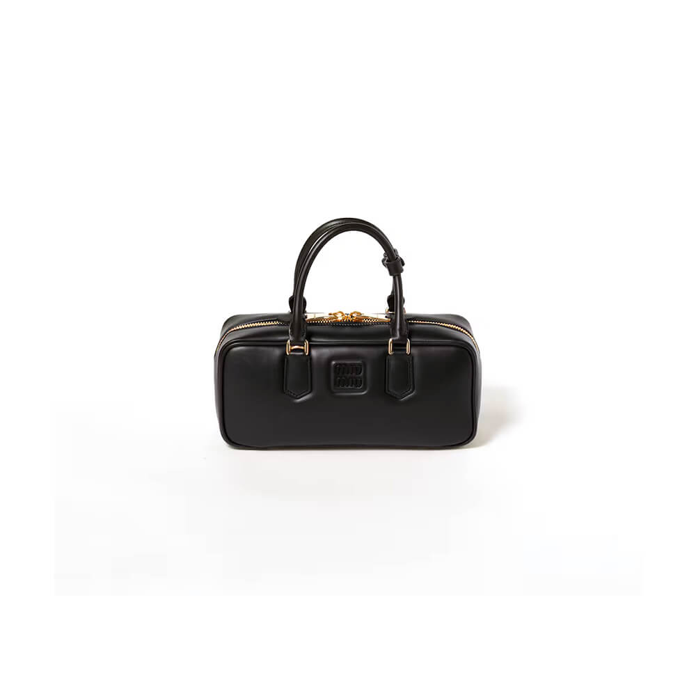 Miumiu Large Arcadie Leather Bag - Replica Luxury Bags™
