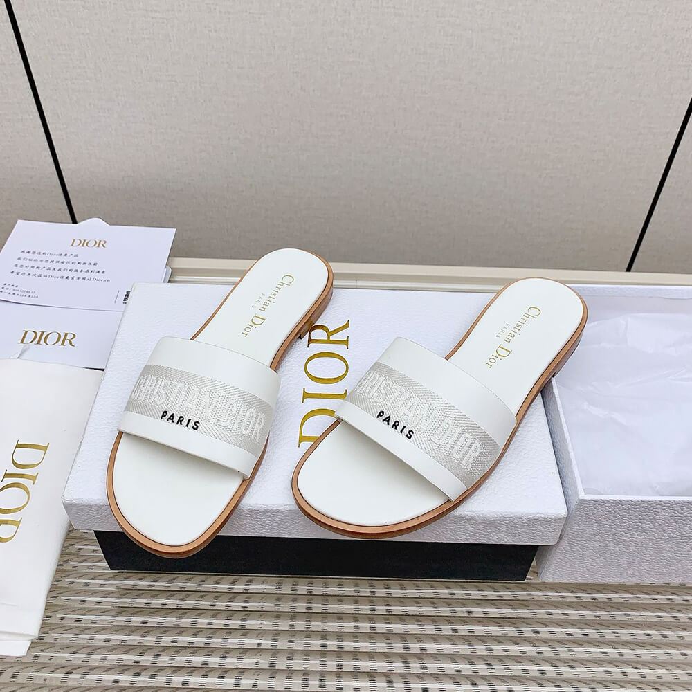 Dior Dway Slides Shoes - Replica Luxury Bags™