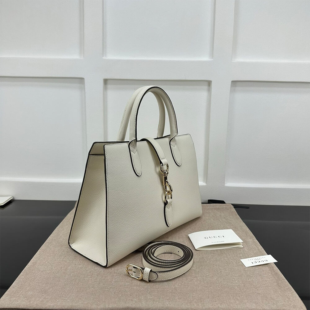 Gucci Medium Tote Bag with Hook Closure - Replica Luxury Bags™