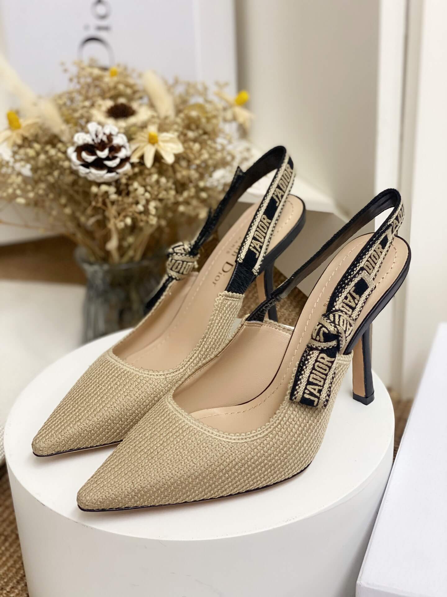 J Adior Slingback Pump Shoes - Replica Luxury Bags™