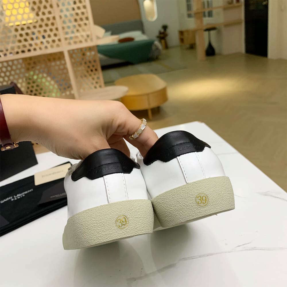 YSL Court Classic Sneaker Shoes - Replica Luxury Bags™